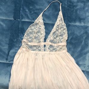 Victorias Secret chiffon pleated babydoll